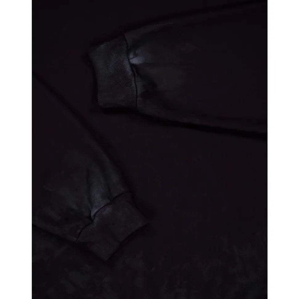 Black Metal BB Stencil Hoodie