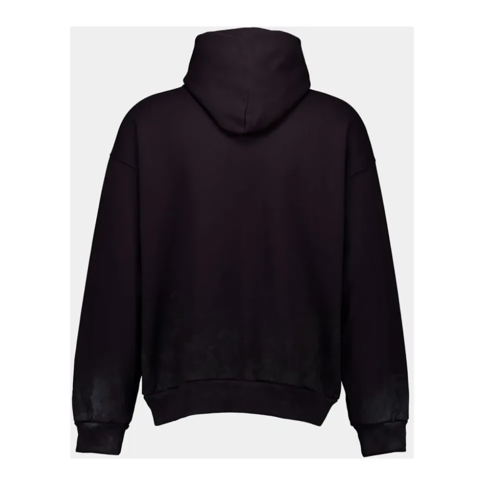 Black Metal BB Stencil Hoodie