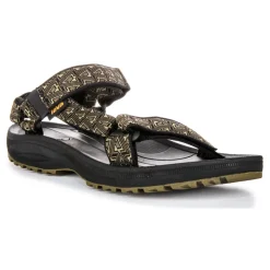 Black Olive Sandals for Men