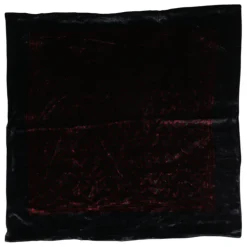 Black Red Square Men Foulard Scarf