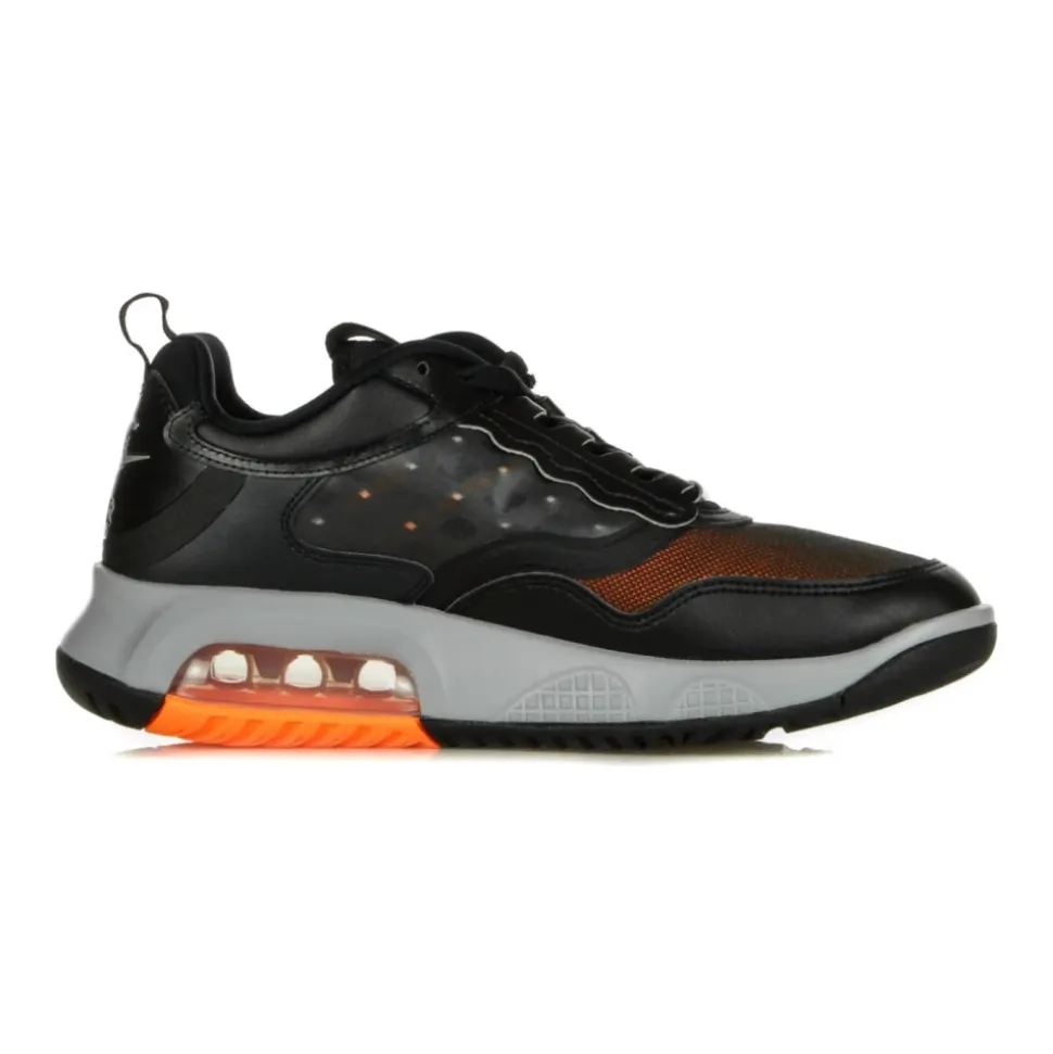Black Reflective Low Top Sneaker