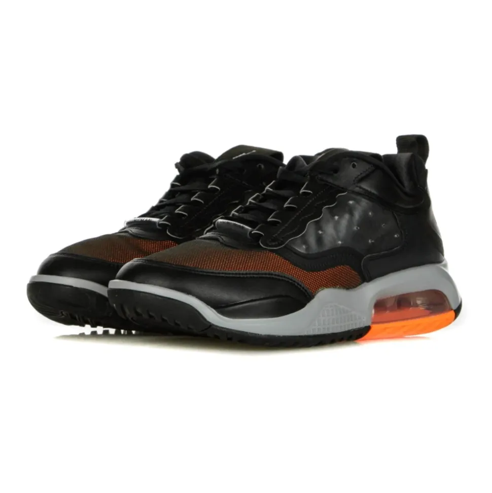 Black Reflective Low Top Sneaker