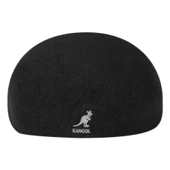 Black Seamless Wool Cap 507