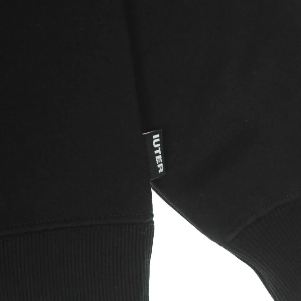 Black Skeleton Hoodie Long Sleeve Sweatshirt