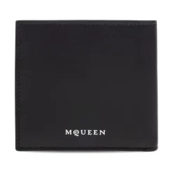 Black Skull Motif Bi-Fold Wallet