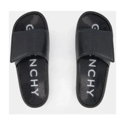 Black Slide Sandals Modern Style