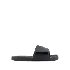 Black Slide Sandals Modern Style