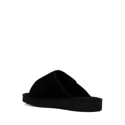 Black Suede Sandals
