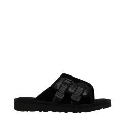 Black Suede Sandals