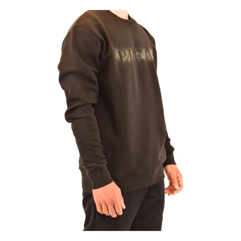 Black Sweatshirts & Hoodies Made in IT
