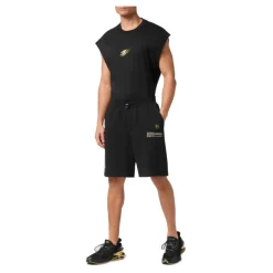 Black Sweat Shorts PAECMJT2601STE003N0294