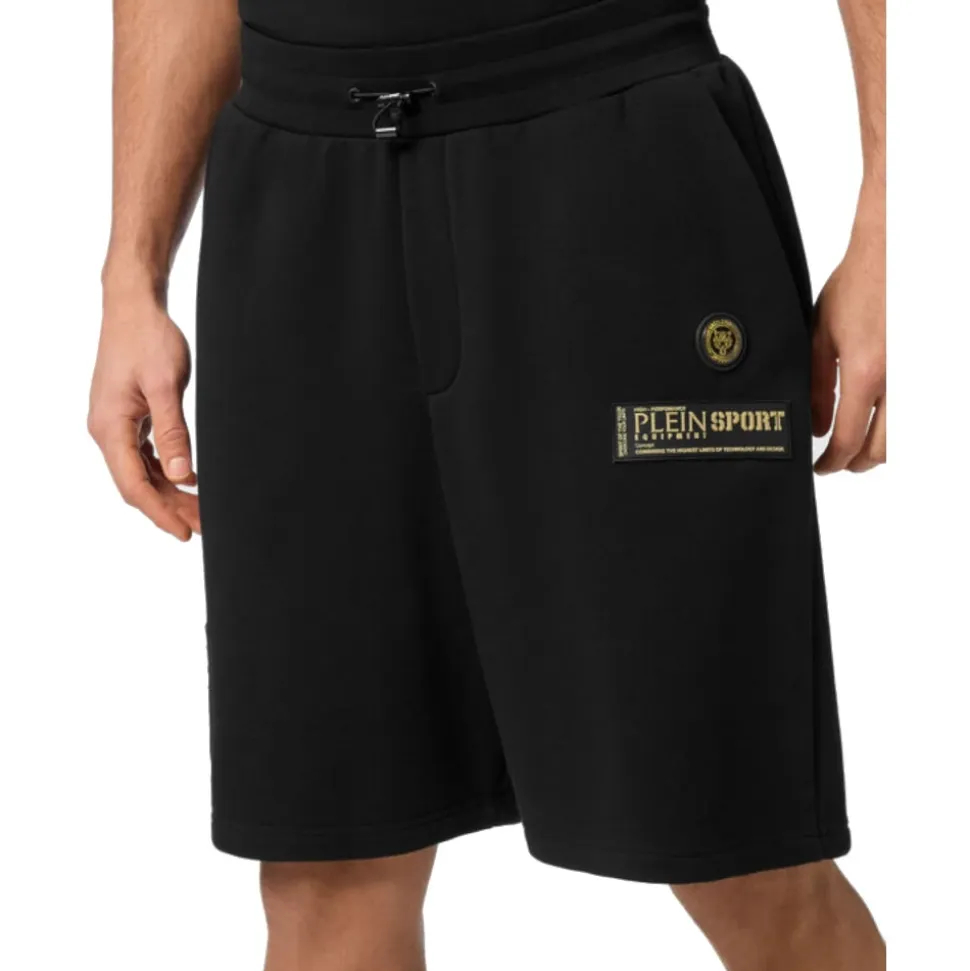 Black Sweat Shorts PAECMJT2601STE003N0294