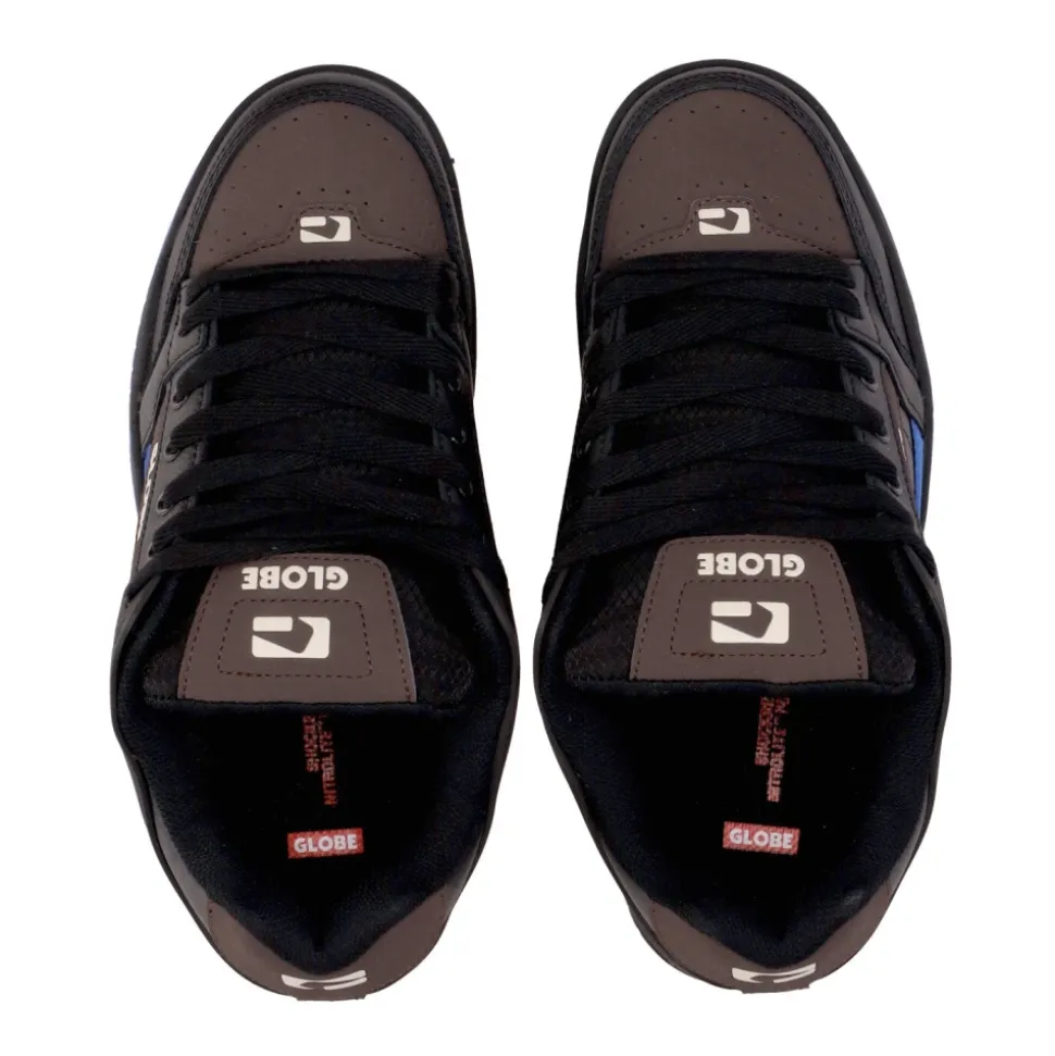 Black/Tan/Cobalt Skate Shoes