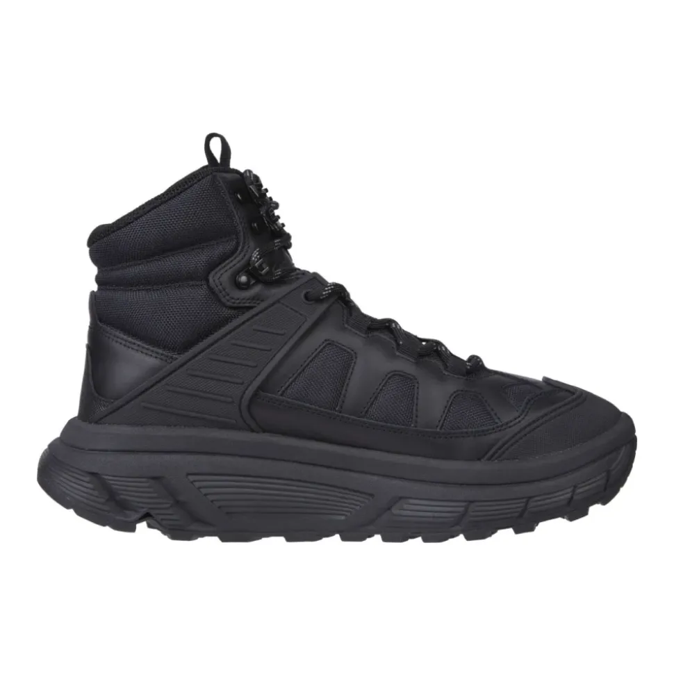 Black Urban Hybrid Ankle Boots