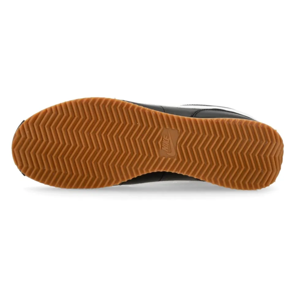 Black/White/Gum Low Cut Sneakers