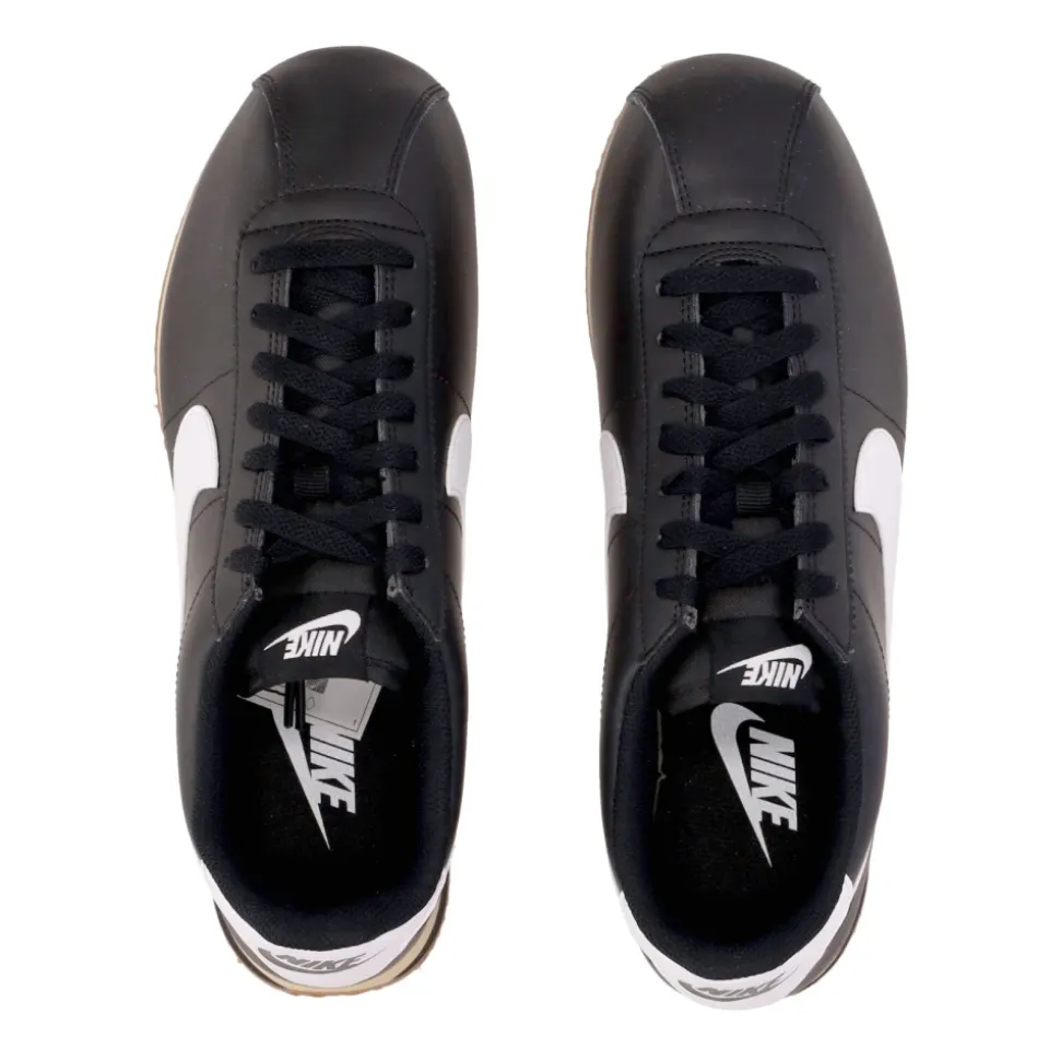 Black/White/Gum Low Cut Sneakers