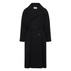 Black Wool Coat AW25