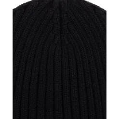 Black Wool Kids Hat Stylish Design