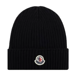 Black Wool Kids Hat Stylish Design