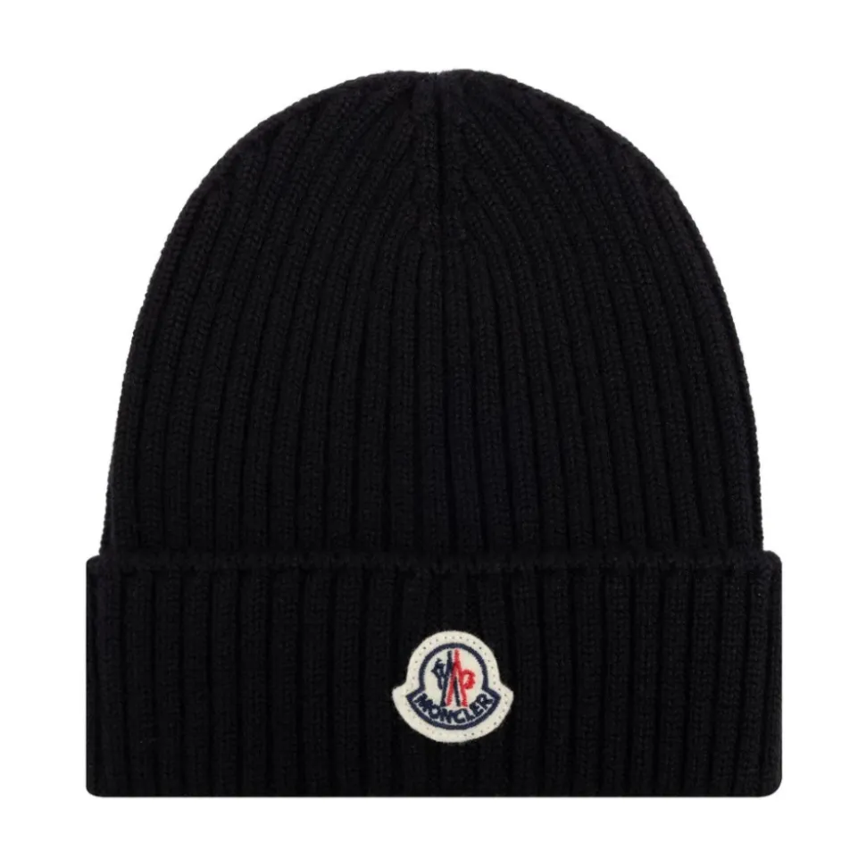 Black Wool Kids Hat Stylish Design