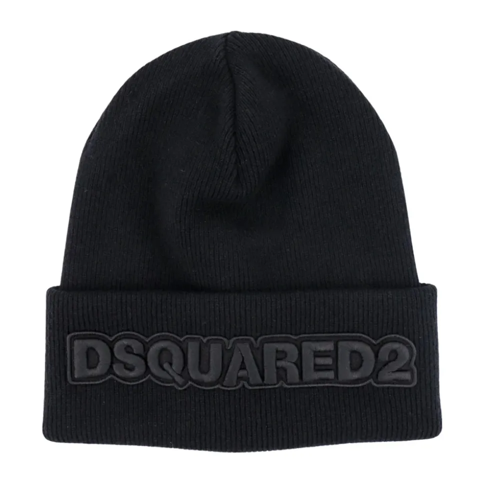 Black Wool Winter Hat Stylish