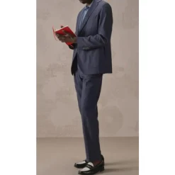 Blazer in Flamed Effect