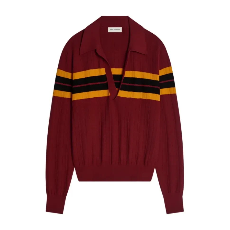 Block Stripe Polo
