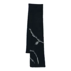 Blue Abstract Pattern Rectangle Scarf