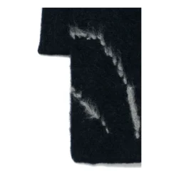 Blue Abstract Pattern Rectangle Scarf
