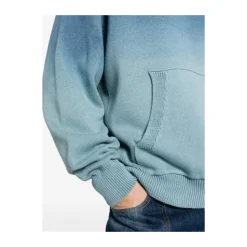 Blue Cotton Men's Sweater
