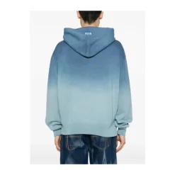 Blue Cotton Men's Sweater
