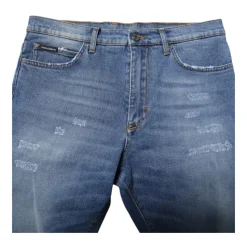 Blue Denim Bermuda Shorts