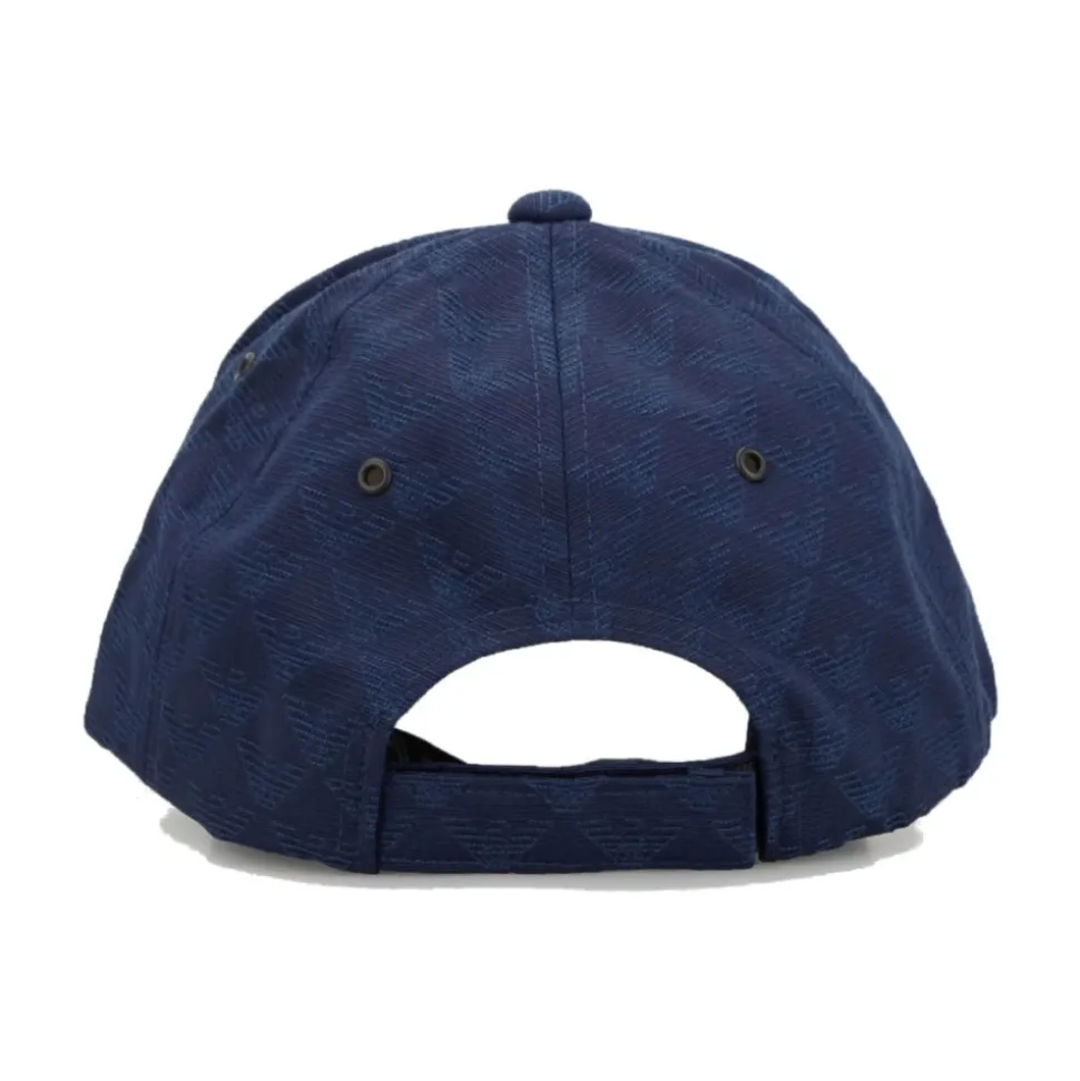 Blue Hats & Beanies by Emporio Armani
