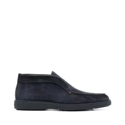 Blue Leather Sandals for Men