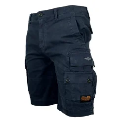 Blue Military Bermuda Shorts BE263CT3533