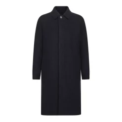 Blue Wool Coats for Men
