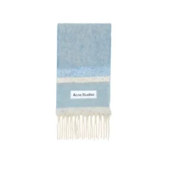 Blue Yellow Scarf Luxe Winter