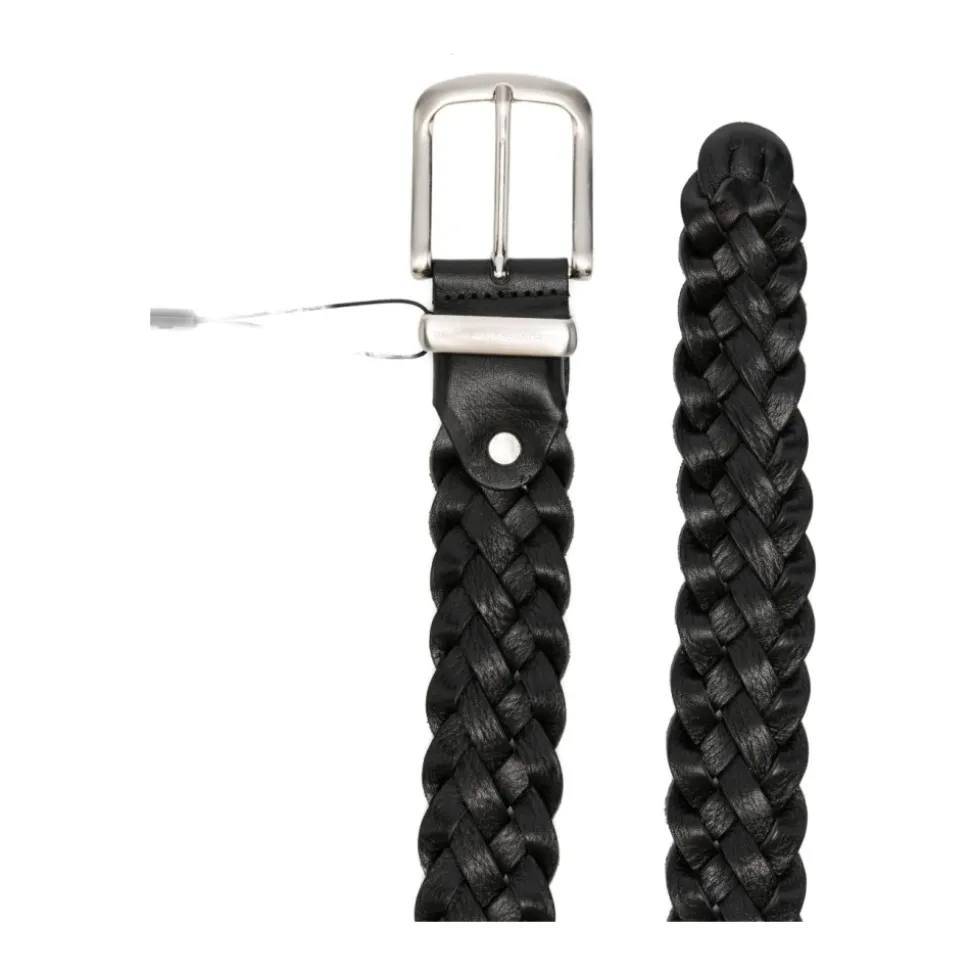 Braided Leather Belt