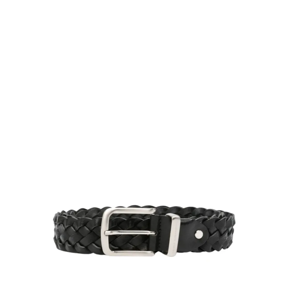 Braided Leather Belt