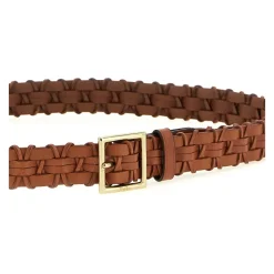 Braided Leather Belt
