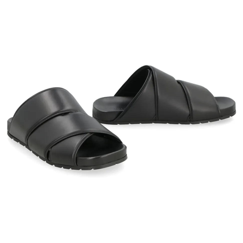 Bridge Leather Mules