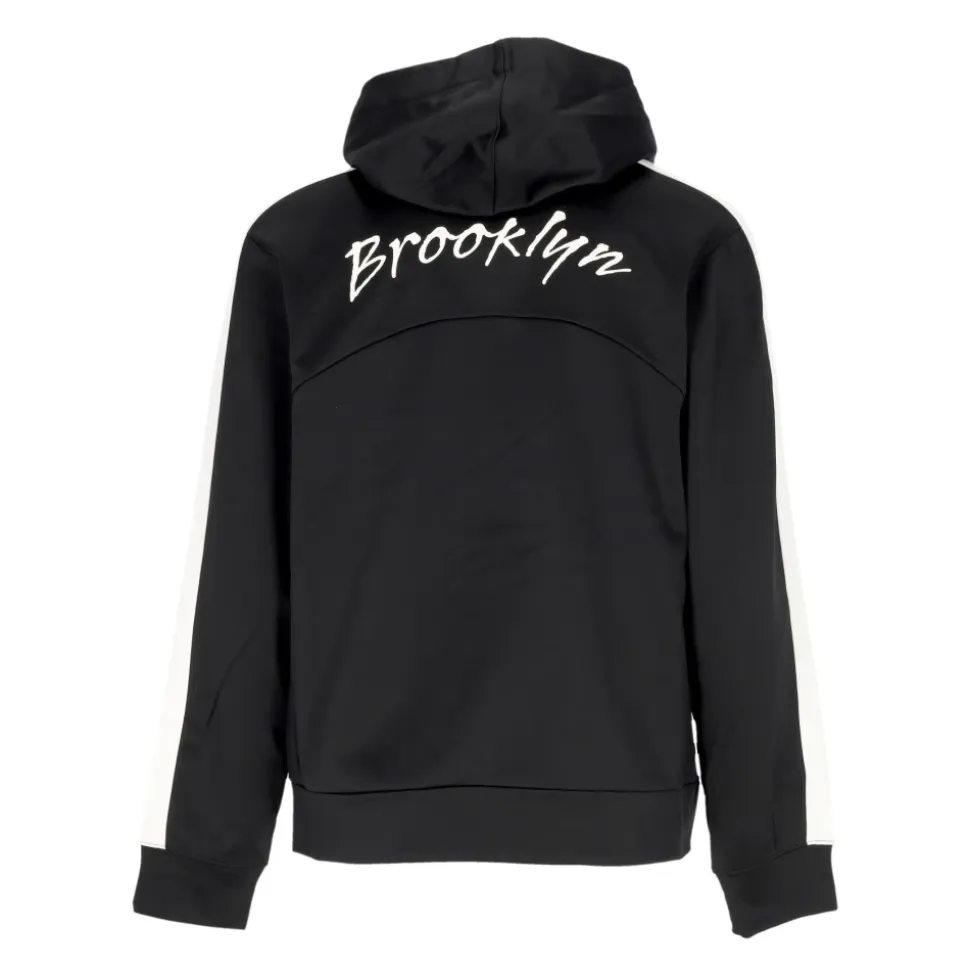 Brooklyn Nets Courtside Hoodie Black/White