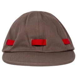 Brown Bowtie Hat with Long Brim