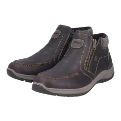 Brown Casual Closed Ankle Boots