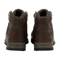 Brown Hiker Boots with Rubber Sole