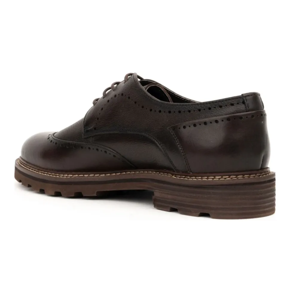 Brown Leather Formal Shoes