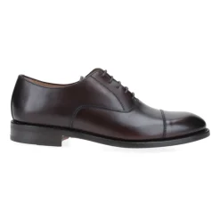 Brown Leather Oxford Shoe Handcrafted Lightweight Sole