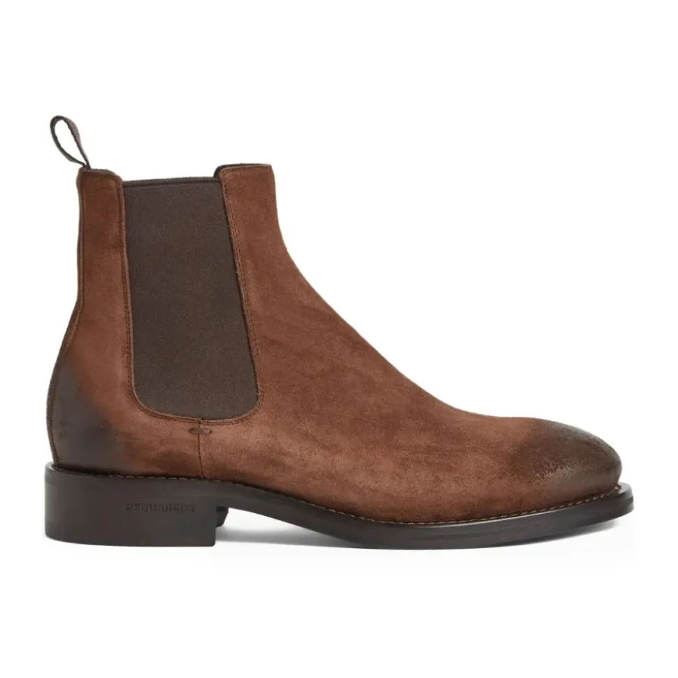 Brown Leather Sneakers