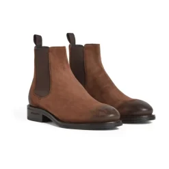 Brown Leather Sneakers