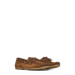 Brown Suede Loafer Shoes